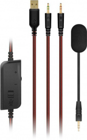 Наушники с микрофоном Sven AP-U1001MV черный 2.2м накладные оголовье (SV-019341)