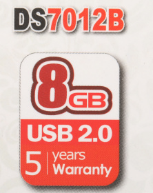 Флеш Диск Dato 8Gb DS7012 DS7012B-08G USB2.0 синий