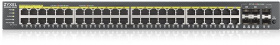 Коммутатор Zyxel GS2220-50HP-EU0101F (L2) 44x1Гбит/с 4xКомбо(1000BASE-T/SFP) 2SFP 48PoE+ 375W управляемый
