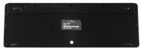 Клавиатура Оклик 870S черный USB беспроводная slim Multimedia