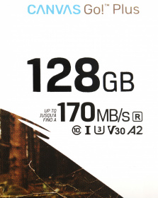 Флеш карта microSDXC 128GB Kingston SDCG3/128GB Canvas Go! Plus + adapter