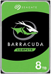 Жесткий диск Seagate SATA-III 8Tb ST8000DM004 Desktop Barracuda (5400rpm) 256Mb 3.5