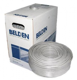 Кабель информационный Belden 1583E.00U305 кат.5E U/UTP 4X2X24AWG PVC универсальный 305м серый