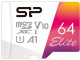 Флеш карта microSDXC 64GB Silicon Power SP064GBSTXBV1V20SP Elite + adapter