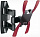 Кронштейн для телевизора Holder LCDS-5066 черный 22"-42" макс.30кг настенный поворот и наклон