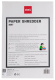 Шредер Deli E9917-EU черный/белый с автоподачей (секр.P-4) фрагменты 16лист. 31лтр. скрепки скобы пл.карты CD