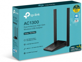 Сетевой адаптер Wi-Fi TP-Link Archer T4U Plus AC1300 USB 3.0 (ант.внеш.несъем.) 2ант.