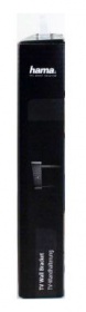 Кронштейн для телевизора Hama Fix TV Premium черный 32"-65" макс.35кг настенный