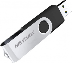 Флеш Диск Hikvision 16Gb M200S HS-USB-M200S/16G USB2.0 черный