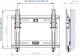 Кронштейн для телевизора Kromax IDEAL-6 белый 15"-47" макс.35кг настенный наклон