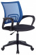 Кресло Бюрократ CH-695NLT синий TW-05 сиденье черный TW-11 сетка/ткань крестов. пластик