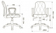 Кресло Бюрократ CH-W327 слоновая кость OR-10 эко.кожа крестов. пластик пластик белый