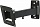 Кронштейн для телевизора Kromax OPTIMA-103 черный 10"-28" макс.25кг настенный поворотно-выдвижной и наклонный