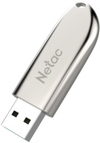 Флеш Диск Netac 64Gb U352 NT03U352N-064G-30PN USB3.0 серебристый