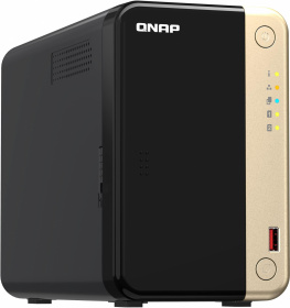 Сетевое хранилище NAS Qnap Original TS-264-8G 2-bay настольный Celeron N5095