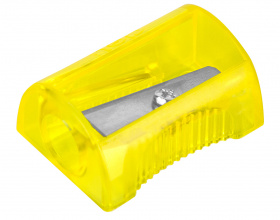 Точилка для карандашей ручная Deli EH032 Comico 1 отверстие пластик ассорти туба