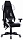 Кресло игровое Cactus CS-CHR-090BLW черный/белый эко.кожа/сетка крестов. нейлон
