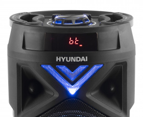 Минисистема Hyundai H-MC180 черный 80Вт FM USB BT SD/MMC