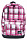 Рюкзак для ноутбука 15.6" PC Pet PCPKA0415PC розовый/белый полиэстер