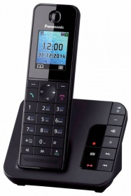 Р/Телефон Dect Panasonic KX-TGH220RUB черный автооветчик АОН