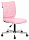 Кресло Бюрократ CH-330M светло-розовый Diamond 357 эко.кожа крестов. металл