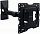 Кронштейн для телевизора Kromax DIX-17 черный 22"-55" макс.30кг настенный поворот и наклон