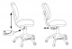 Кресло детское Бюрократ CH-W204/F мультиколор алфавит крестов. пластик подст.для ног пластик белый