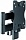 Кронштейн для телевизора Ultramounts UM861 черный 13"-27" макс.20кг настенный поворотно-выдвижной и наклонный