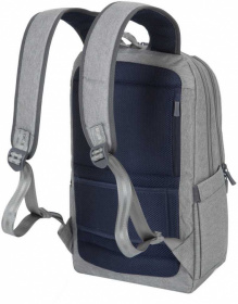 Рюкзак для ноутбука 15.6" Riva 7760 серый полиэстер женский дизайн