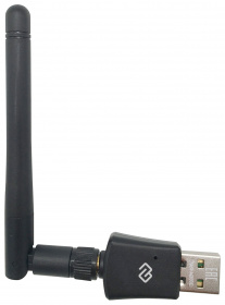 Сетевой адаптер Wi-Fi Digma DWA-N300E N300 USB 2.0 (ант.внеш.съем) 1ант. (упак.:1шт)