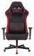 Кресло игровое A4Tech Bloody GC-950 черный/красный текстиль/эко.кожа крестов. металл