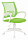 Кресло Бюрократ CH-W695NLT салатовый TW-03A TW-18 сетка/ткань крестов. пластик пластик белый