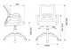 Кресло Бюрократ CH-695NLT черный TW-01 сиденье черный TW-11 сетка/ткань крестов. пластик