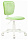 Кресло детское Бюрократ CH-W204NX светло-зеленый Velvet 81 крестов. пластик белый пластик белый