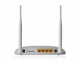 Роутер беспроводной TP-Link TD-W8961N N300 10/100BASE-TX/ADSL белый