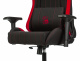 Кресло игровое A4Tech Bloody GC-950 черный/красный текстиль/эко.кожа крестов. металл
