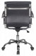 Кресло руководителя Бюрократ Ch-993-Low черный эко.кожа низк.спин. крестов. металл хром