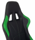 Кресло игровое Zombie VIKING 5 AERO черный/салатовый эко.кожа с подголов. крестов. пластик