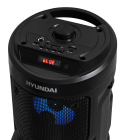 Минисистема Hyundai H-MC150 черный 50Вт FM USB BT SD/MMC