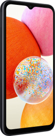 Смартфон Samsung SM-A145 Galaxy A14 64Gb 4Gb черный моноблок 3G 4G 2Sim 6.6" 1080x2408 Android 13 50Mpix 802.11 a/b/g/n/ac GPS GSM900/1800 GSM1900 TouchSc microSD max1024Gb