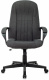 Кресло руководителя Бюрократ T-898 темно-серый 38-417 крестов. пластик