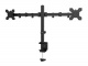 Кронштейн для мониторов ЖК Buro M052 черный 15"-27" макс.16кг крепление к столешнице поворот и наклон