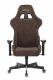 Кресло игровое Zombie VIKING KNIGHT Fabric темно-коричневый Light-10 с подголов. крестов. металл