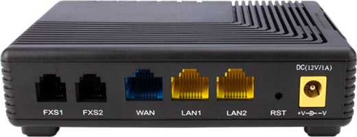 Шлюз IP Flyingvoice FTA5102 E2 черный