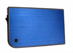 Внешний корпус для HDD/SSD AgeStar 3UB2A14 SATA II USB3.0 пластик/алюминий синий 2.5
