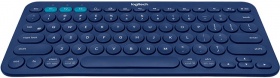 Клавиатура Logitech Multi-Device K380 темно-серый беспроводная BT slim Multimedia для ноутбука