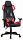 Кресло игровое Cactus CS-CHR-090BLR черный/красный эко.кожа/сетка крестов. нейлон