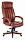 Кресло руководителя Бюрократ T-9922WALNUT светло-коричневый Leather Eichel кожа крестов. металл/дерево
