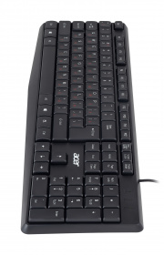 Клавиатура Acer OKW121 черный USB (ZL.KBDEE.00B)