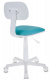 Кресло детское Бюрократ CH-W201NX бирюзовый 26-30 крестов. пластик пластик белый
